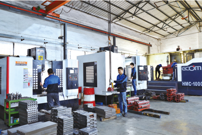 生產(chǎn)車間一角